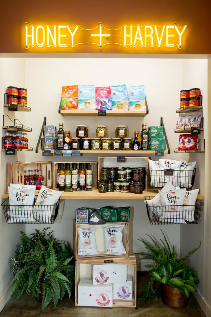 Honey+Harvey's retail section of their Melton cafe.